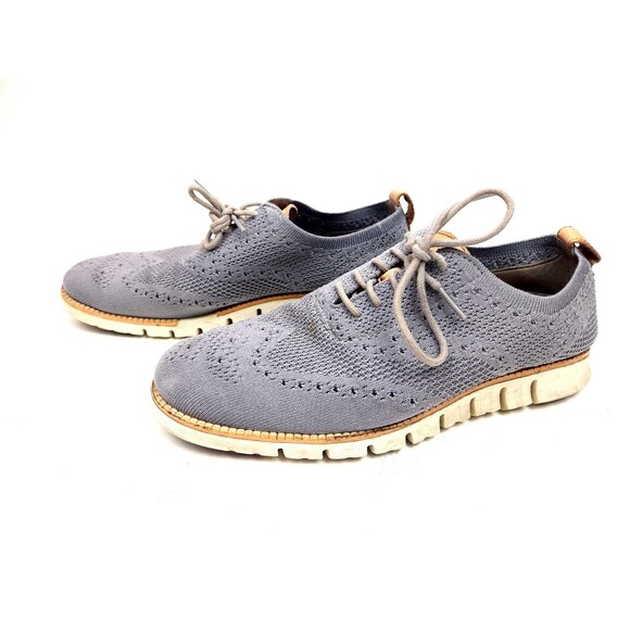 Cole Haan Zerogrand Stitchlite Wingtip Shoes Sneakers Mens Size 7.5 Grey main image 5